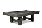Nixon Rocky 7' Slate Pool Table in Charcoal Finish w/ Dining Top Option