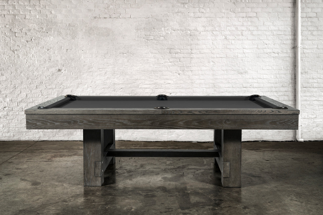 Nixon Rocky 7' Slate Pool Table in Charcoal Finish w/ Dining Top Option