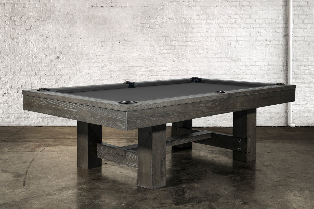 Nixon Rocky 7' Slate Pool Table in Charcoal Finish w/ Dining Top Option