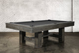 Nixon Rocky 7' Slate Pool Table in Charcoal Finish w/ Dining Top Option