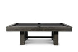 Nixon Rocky 8' Slate Pool Table in Charcoal Finish