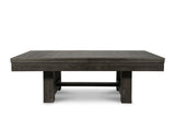 Nixon Rocky 8' Slate Pool Table in Charcoal Finish