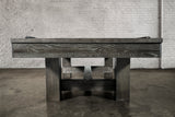 Nixon Rocky 8' Slate Pool Table in Charcoal Finish