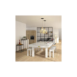Rene Pierre Billiards Lafite White Pool Table with Dining Top