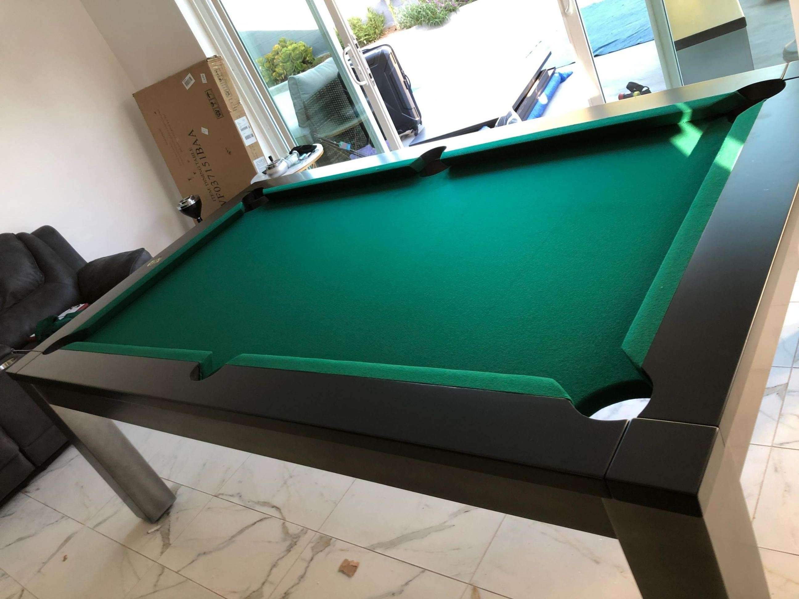 Playcraft Monaco 7' Slate Pool Table with Dining Top