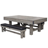 Picture of Hathaway Logan 7-ft 3 in 1 Pool Table with Benches