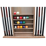 Playcraft Premium Hardwood Billiard Wall Racks