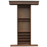 Playcraft Premium Hardwood Billiard Wall Racks