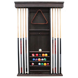 Playcraft Premium Hardwood Billiard Wall Racks