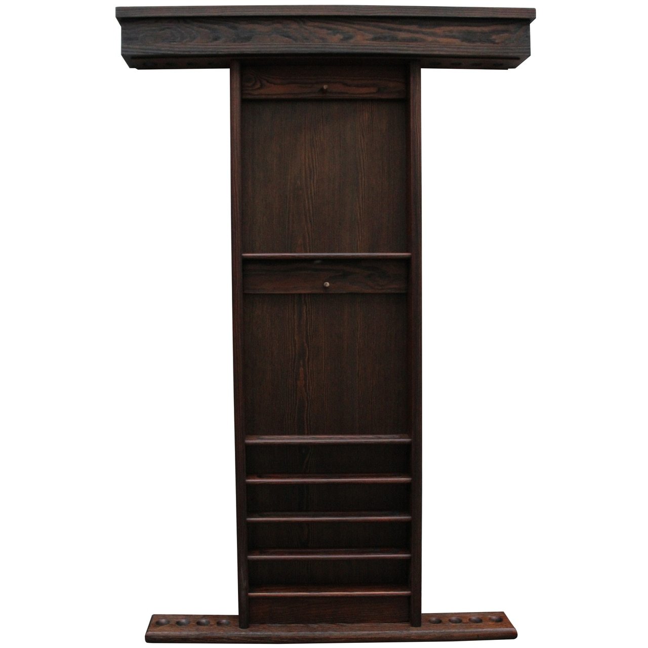 Playcraft Premium Hardwood Billiard Wall Racks