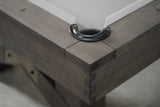 Nixon Georgia 7' Slate Pool Table in Grayson Grey Finish w/ Dining Top Option
