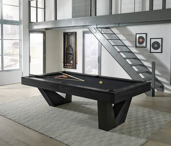 American Heritage Billiards 8' Annex Billiard Table (Black Ash)