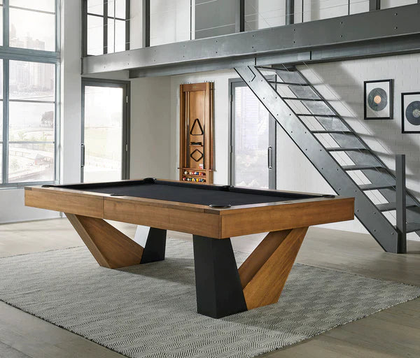 American Heritage Billiards 8' Annex Billiard Table (Brushed Walnut)