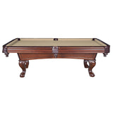 Carmelli Augusta 8' Non-Slate Pool Table in Walnut Finish