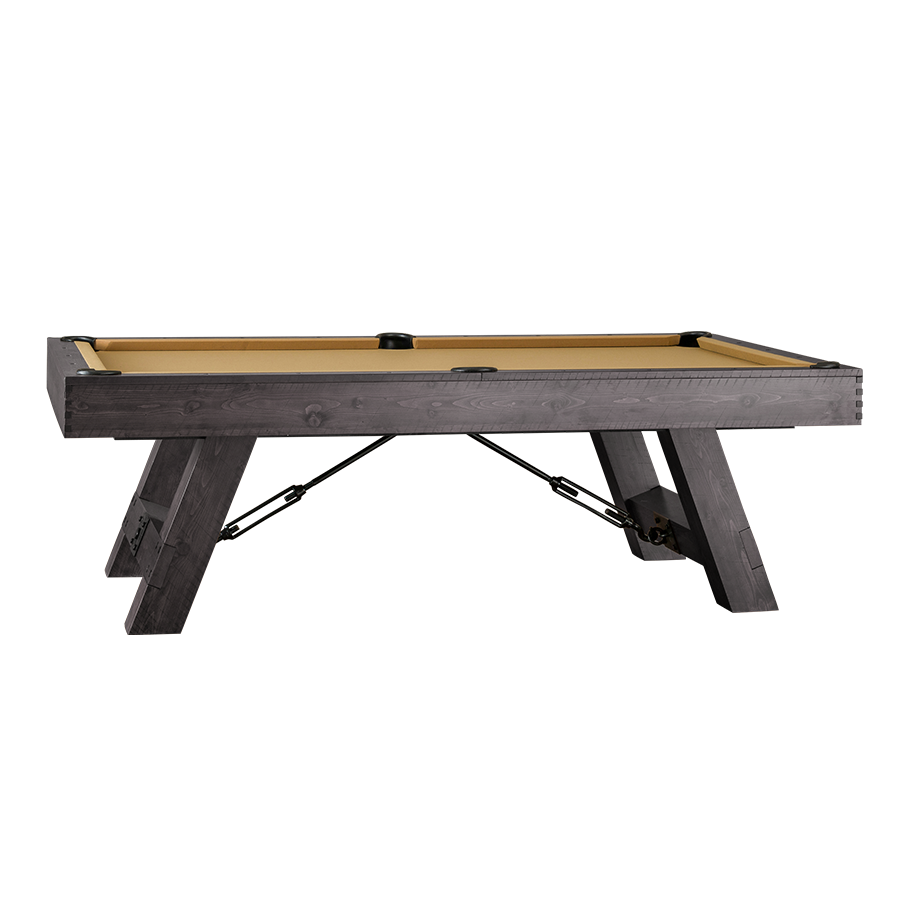 American Heritage Savannah 8' Slate Pool Table in Charcoal