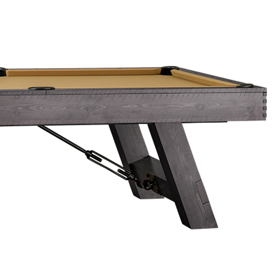 American Heritage Savannah 8' Slate Pool Table in Charcoal