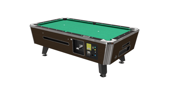 Valley Panther ZD-12X Dakar Ebony Coin Operated Pool Table