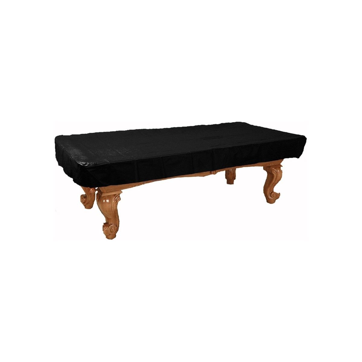 Imperial Naugahyde Fitted 7-ft. Black Pool Table Cover