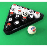 Imperial Cleveland Browns Billiard Balls With Numbers