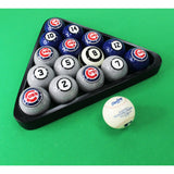 Imperial Chicago Cubs Billiard Balls With Numbers