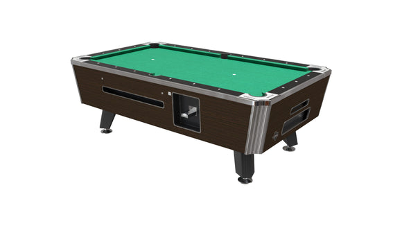 Valley Panther ZD 12 Dakar Ebony Coin Operated Pool Table