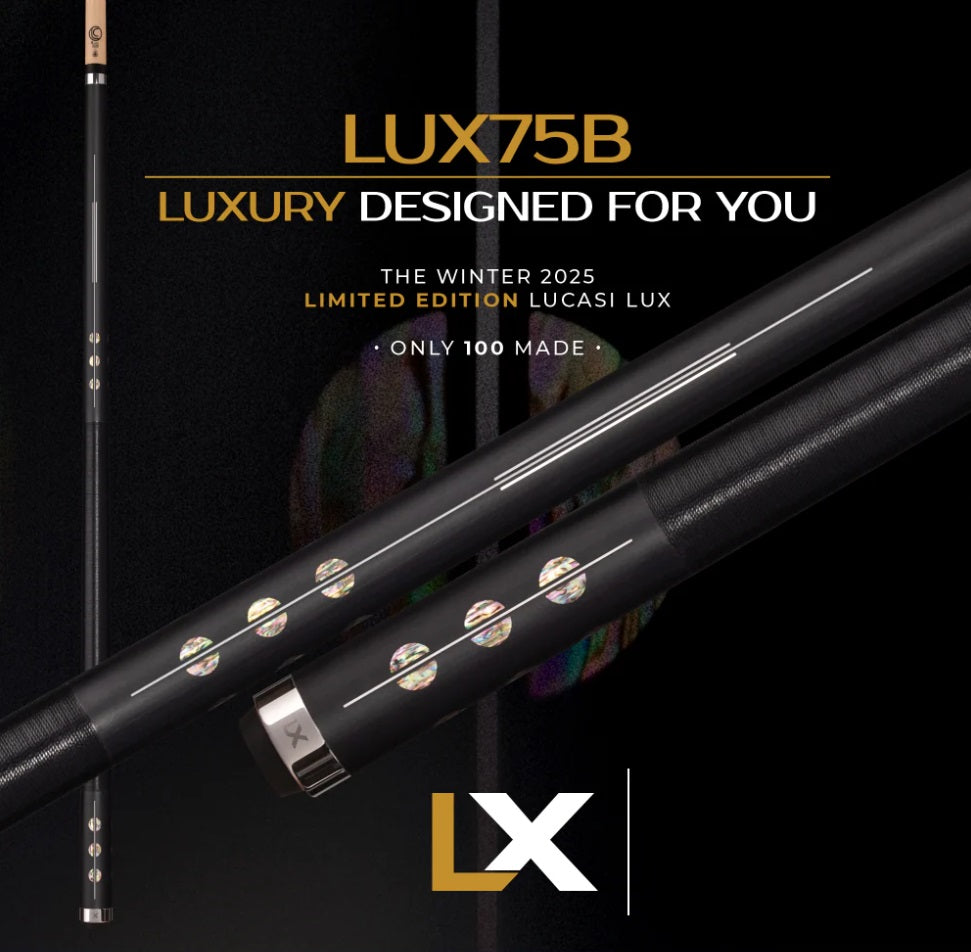Lucasi Lux® Limited Edition Pool Cue - LUX75