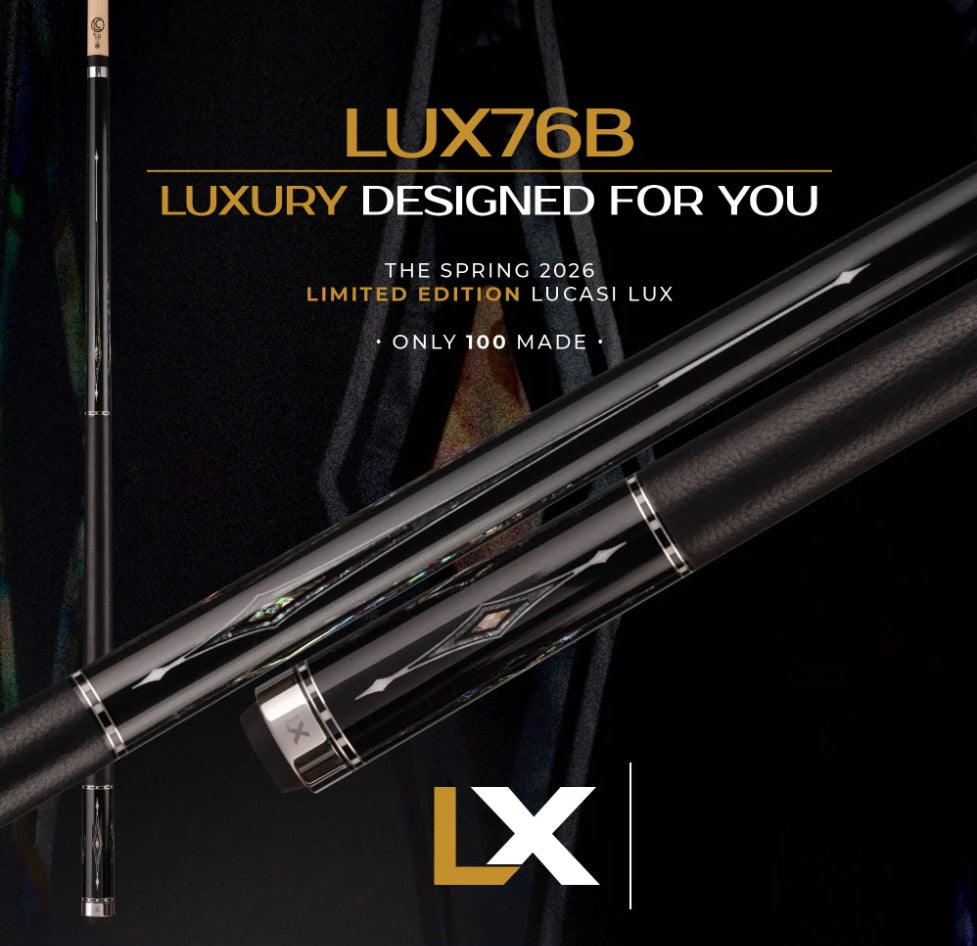 Lucasi Lux® Limited Edition Pool Cue - LUX76