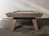 Nixon Desyn 8' Slate Pool Table in Antique Finish w/ Dining Top Option