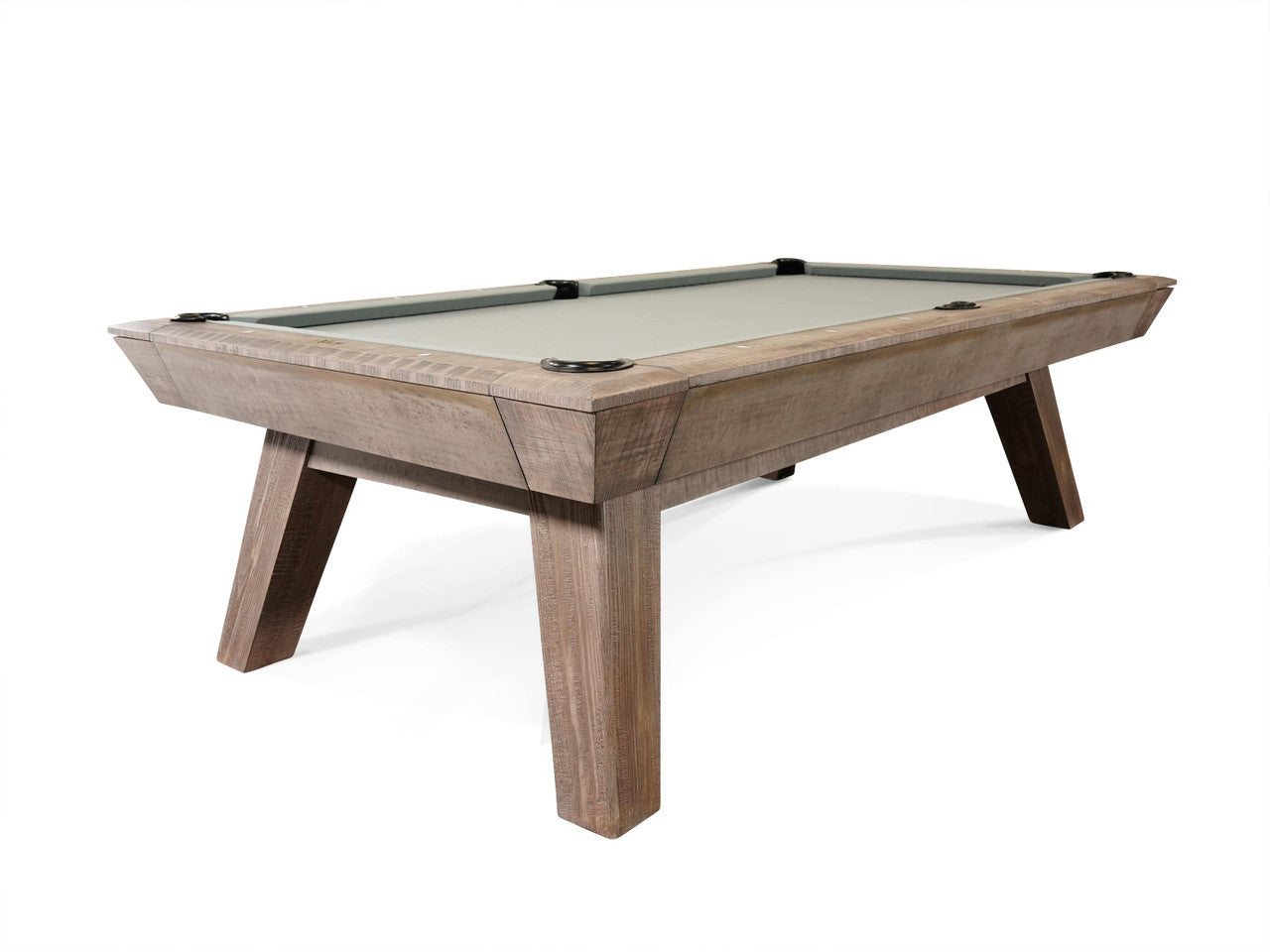 Nixon Desyn 8' Slate Pool Table in Antique Finish w/ Dining Top Option