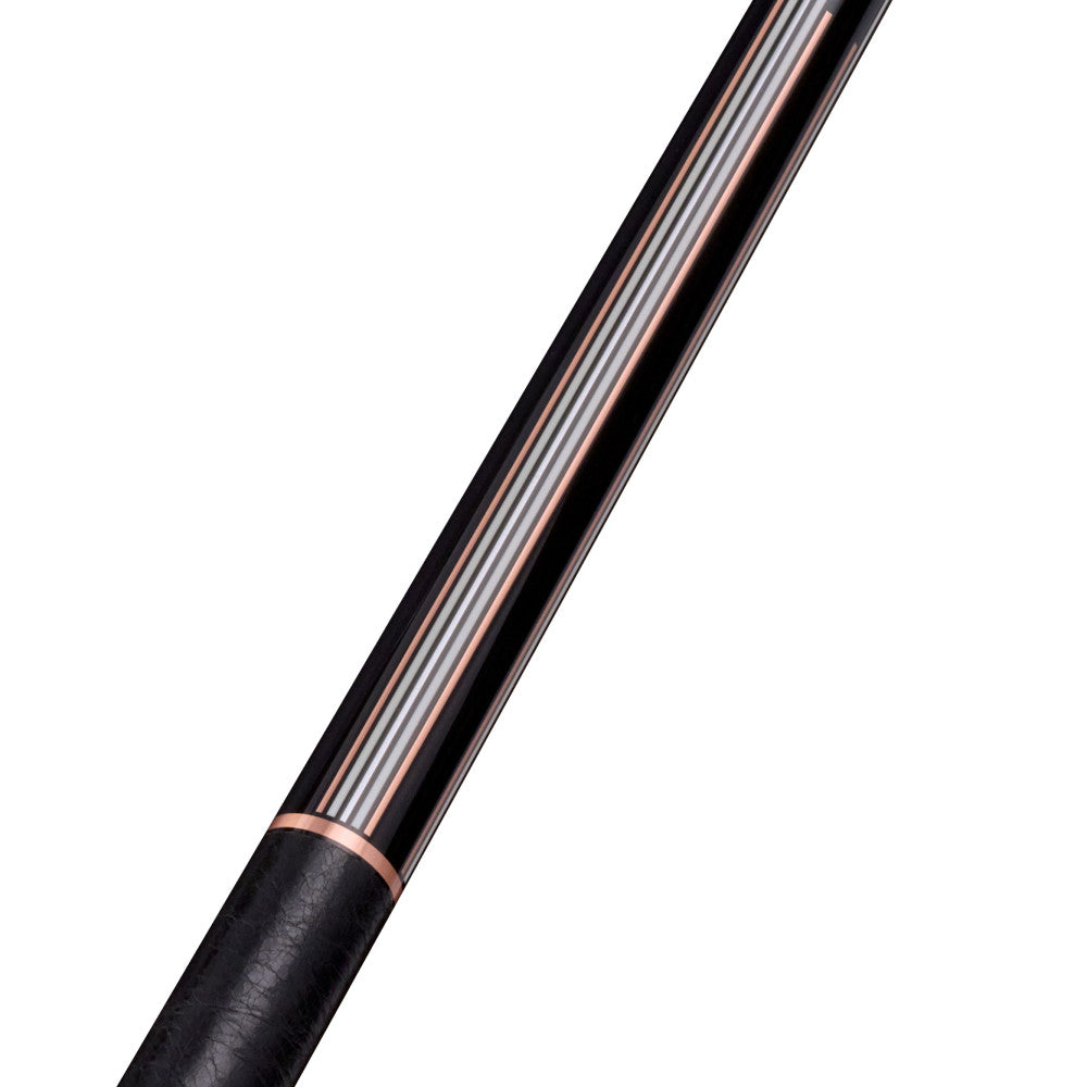 Lucasi Custom Art Deco Rose Gold & Silver Cue