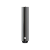 Black cue extender with a logo on a white background