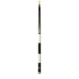 Pure X Black & White 6-Point Diamond Wrapless Cue