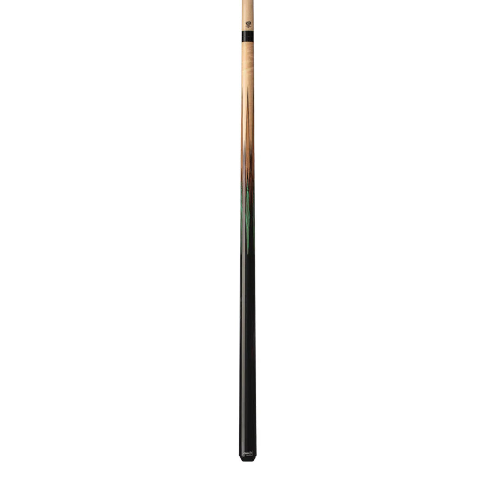 Pure X Curly Maple Sneaky Pete with Bocote Wrapless Cue