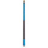 Pure X Teal Stained Birdseye Cue with Black/White Linen Wrap