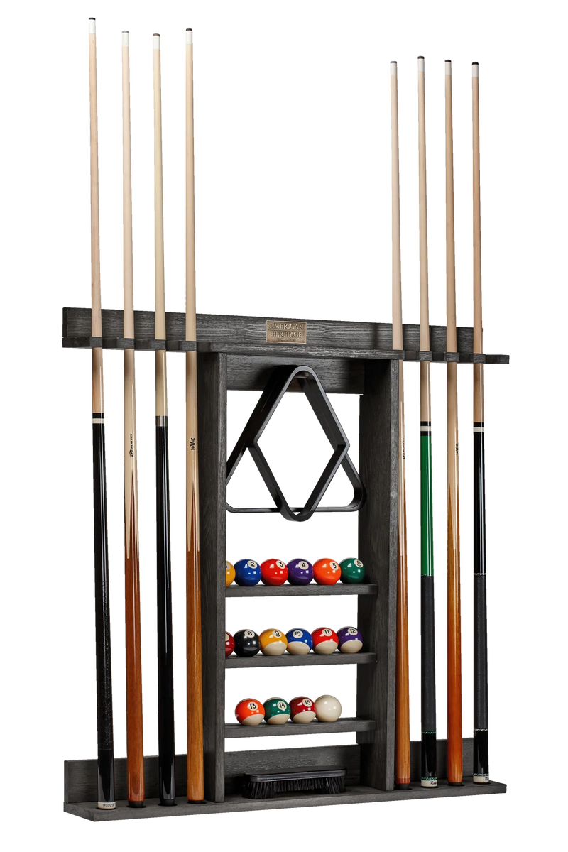 American Heritage Bluegrass Wall Rack (Black Ash) – Pro Pool Store