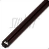 Black pool cue with summit branding on a white background