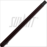 Black pool cue with 'Summit' branding on a white background