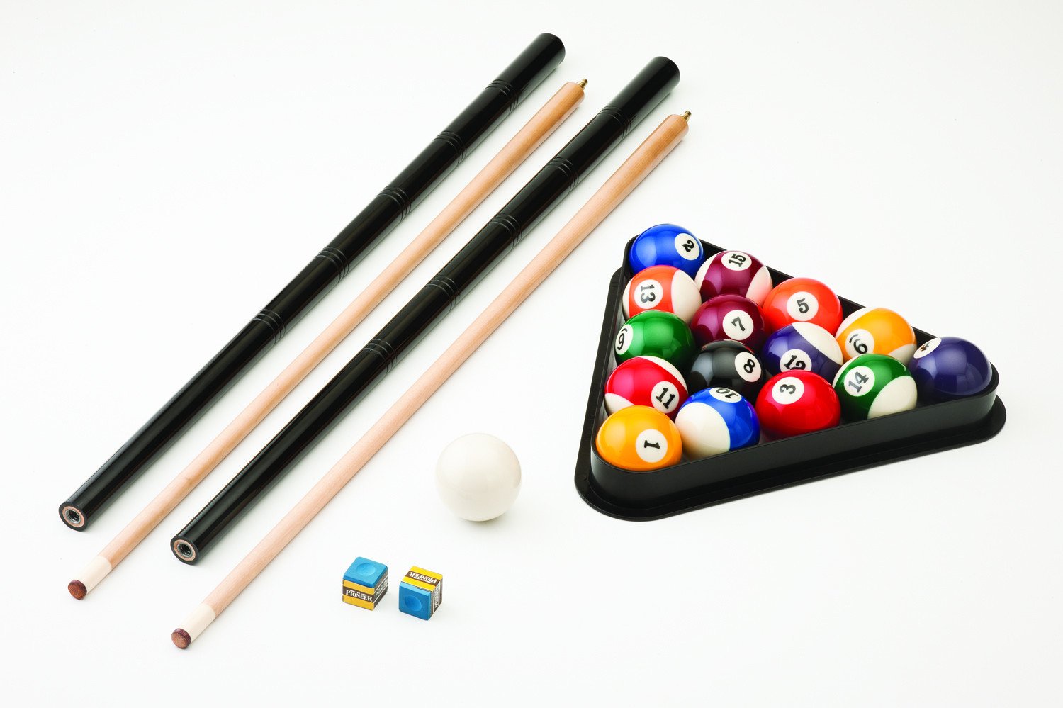 Geelong Cats AFL 2-Piece Pool Cue Set With Case – 57" 18oz – Perfect Father's Day Gift