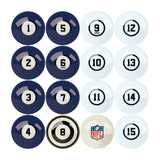 Imperial New York Giants Billiard Balls With Numbers