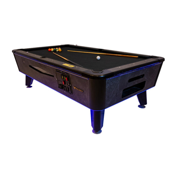 Great American Black Beauty Coin Pool Table