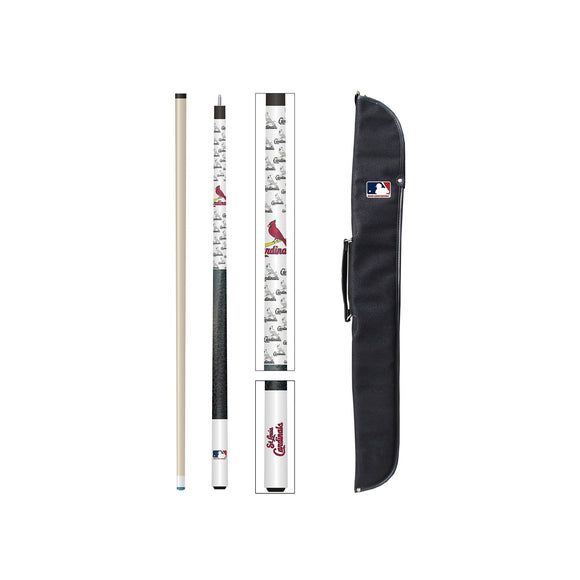 Imperial St. Louis Cardinals Cue and Case Set