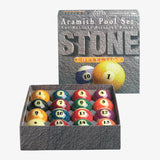 Aramith Stone Collection 2 1/4-in. Billiard Ball Set