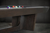 Nixon KAI 8' Slate Pool Table in Waxed Brown Finish w/ Dining Top Option