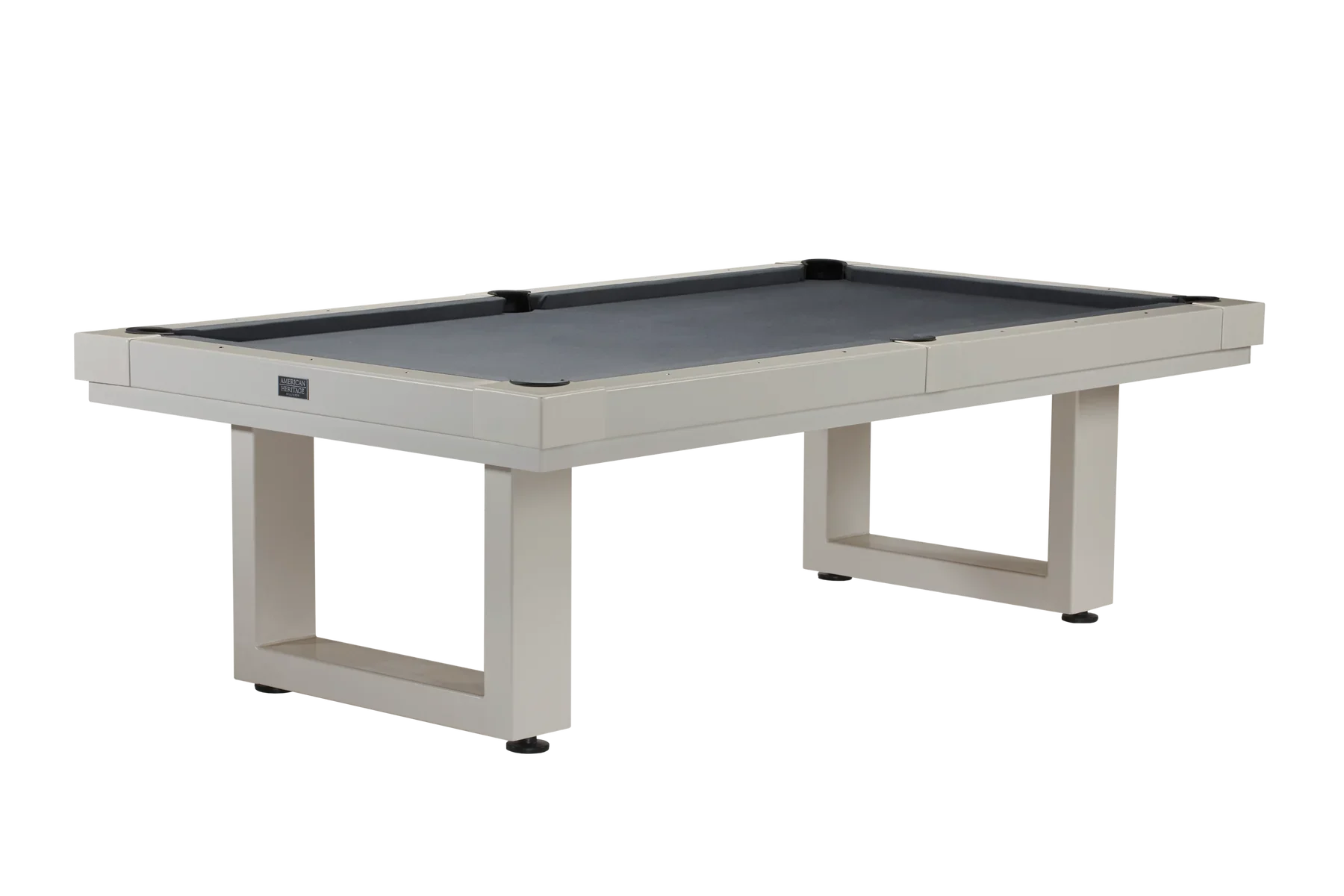 American Heritage Billiards Lanai 8' Outdoor Slate Pool Table In Oyster Grey