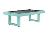 American Heritage Billiards Lanai 8' Outdoor Slate Pool Table In Seafoam Teal