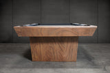 Nixon KAI 8' Slate Pool Table in Walnut Finish w/ Dining Top Option