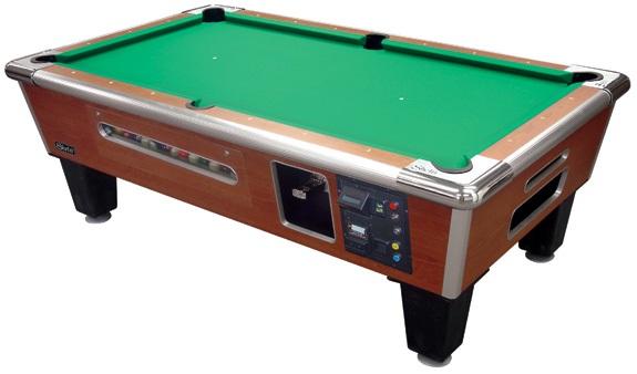 Shelti Bayside Sovereign Cherry Pool Table (Coin Op DB)