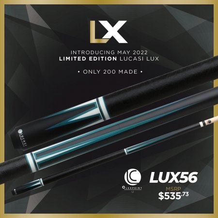 Lucasi Lux® LUX56 Pool Cue