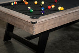 Nixon Hunter 8' Slate Pool Table in Antique Finish w/ Dining Top Option