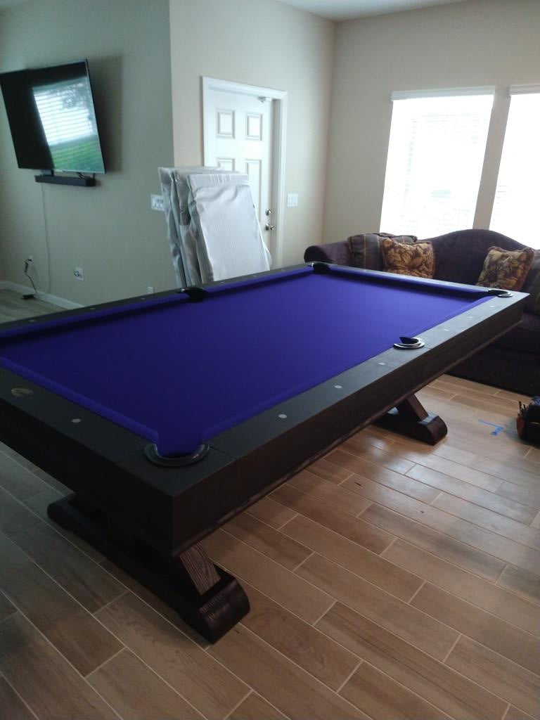 Playcraft Brazos Pool Table Weathered Black